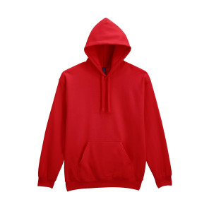 Gildan Softstyle Midweight Fleece Adult Hoodie - Red - L