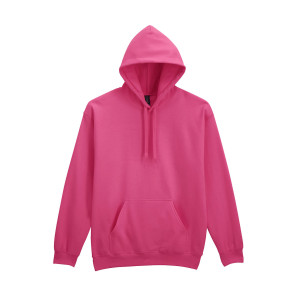 Gildan Softstyle Midweight Fleece Adult Hoodie - Pink - L