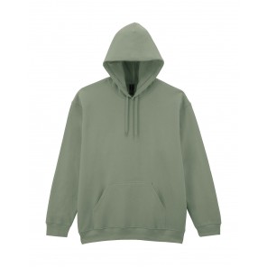 Gildan Softstyle Midweight Fleece Adult Hoodie - Sage - 4XL