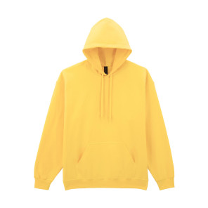 Gildan Softstyle Midweight Fleece Adult Hoodie - Yellow - L
