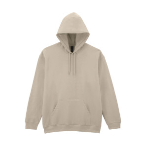 Gildan Softstyle Midweight Fleece Adult Hoodie - Beige - L