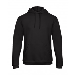 B&C ID.203 50/50 Hooded Sweatshirt Unisex - Black - M