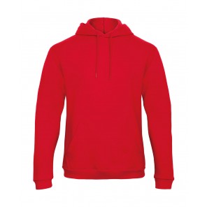 B&C ID.203 50/50 Hooded Sweatshirt Unisex - Red - 4XL