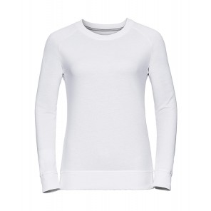 Russell Ladies HD Raglan Sweat - White - 2XL