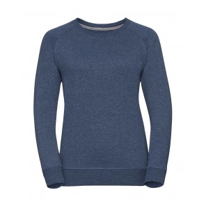 Russell Ladies HD Raglan Sweat - Bright Navy Marl - L