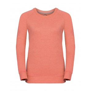 Russell Ladies HD Raglan Sweat - Coral Marl - 2XL