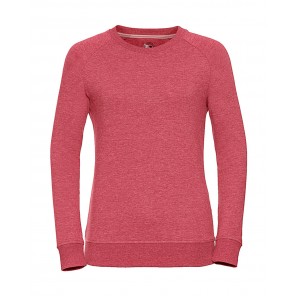 Russell Ladies HD Raglan Sweat - Red Marl - 2XL