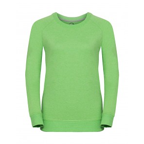 Russell Ladies HD Raglan Sweat - Green Marl - 2XL