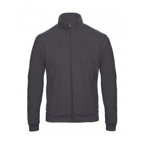 B&C ID.206 50/50 Full Zip Sweat Unisex - Anthracite - M