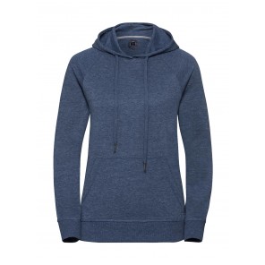 Russell Ladies' HD Hooded Sweat - Bright Navy Marl - XL