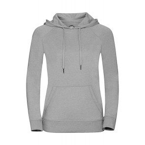 Russell Ladies' HD Hooded Sweat - Silver Marl - XL