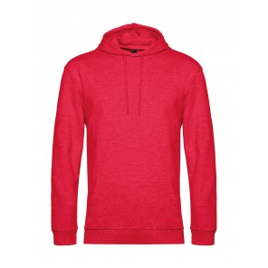 B&C #Hoodie French Terry - Heather Red - XL