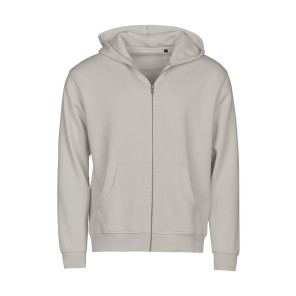 Tee Jays Urban Hooded Full Zip Sweatshirt - Grey - M
