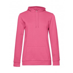 B&C #Hoodie /women French Terry - Pink Fizz - M