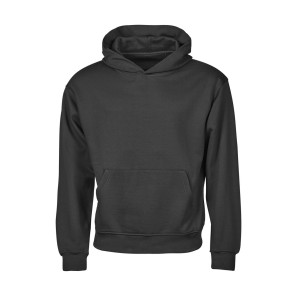 Tee Jays Urban Heavy Loose Fit Hooded Sweatshirt - Black - M