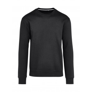 SG Signature Signature Tagless Crew Neck Sweatshirt Unisex - Dark Black - 4XL