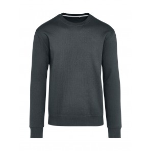 SG Signature Signature Tagless Crew Neck Sweatshirt Unisex - Charcoal - 5XL