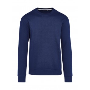 SG Signature Signature Tagless Crew Neck Sweatshirt Unisex - Navy - 5XL