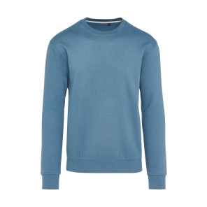 SG Signature Signature Tagless Crew Neck Sweatshirt Unisex - Blue - 4XL