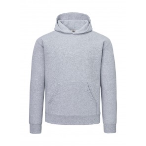 Fruit of the Loom Supercotton™ Hooded Sweat - Athletic Heather - L