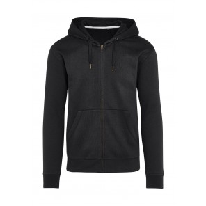 SG Signature Signature Tagless Hooded Full Zip Unisex - Dark Black - 3XL
