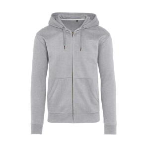 SG Signature Signature Tagless Hooded Full Zip Unisex - Grey - 4XL