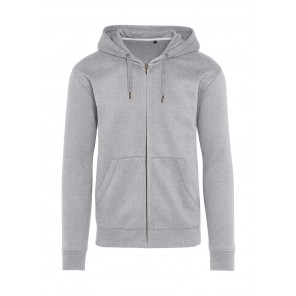SG Signature Signature Tagless Hooded Full Zip Unisex - Light Oxford - 3XL