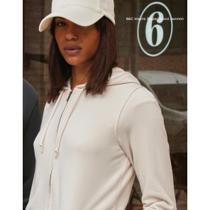 B&C Organic Inspire Zipped Hood /women
