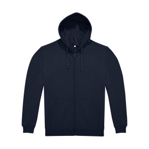 B&C ID.224 Zip Hood - Navy Blue - M
