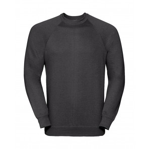 Russell Classic Raglan Sweatshirt - Black - M
