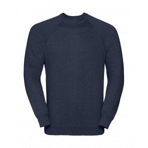 Russell Classic Raglan Sweatshirt - French Navy - L