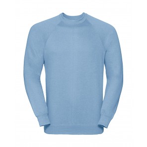 Russell Classic Raglan Sweatshirt - Sky - 2XL