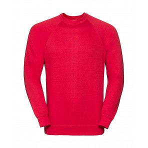 Russell Classic Raglan Sweatshirt - Classic Red - 2XL