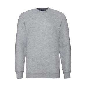 Russell Classic Raglan Sweatshirt - Light Oxford - M