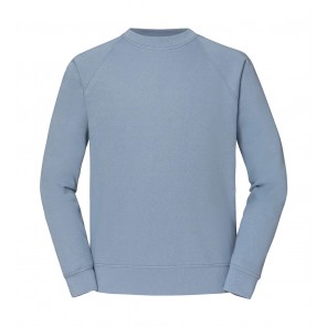 Fruit of the Loom Classic Raglan Sweat - Mineral Blue - L