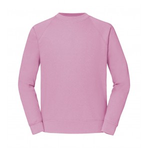 Fruit of the Loom Classic Raglan Sweat - Light Pink - M