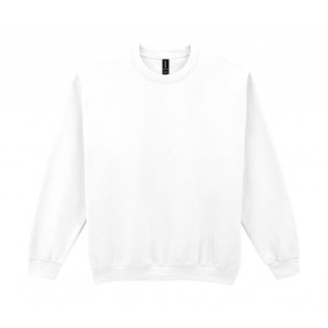 Gildan Heavy Blend Adult Crewneck Sweat - White - 5XL