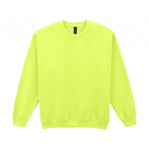 Gildan Heavy Blend Adult Crewneck Sweat - Safety Green - S