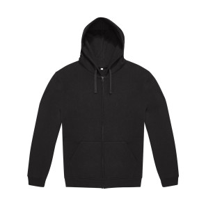 B&C ID.334 Zip Hood - Black - M