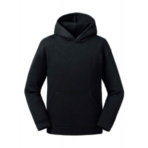 Russell Kids' Authentic Hooded Sweat - Black - M(116/5-6)