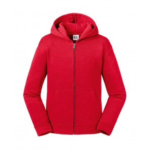 Russell Kids' Authentic Zipped Hood Sweat - Classic Red - 3XL(164/13-14)