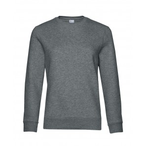 B&C QUEEN Crew Neck - Heather Mid Grey - M