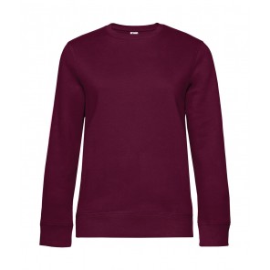 B&C QUEEN Crew Neck - Dark Cherry - 2XL