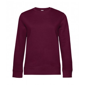 B&C QUEEN Crew Neck - Dark Cherry - 2XL