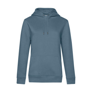 B&C QUEEN Hooded - Blue - XL