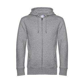 B&C KING Zipped Hood - Dark Grey - 2XL