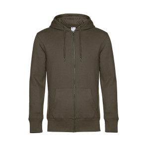 B&C KING Zipped Hood - Beige - M