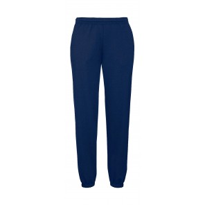 Fruit of the Loom Classic Elasticated Cuff Jog Pants - Navy - S