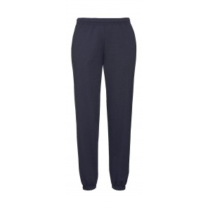 Fruit of the Loom Classic Elasticated Cuff Jog Pants - Deep Navy - S