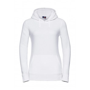 Russell Ladies' Authentic Hooded Sweat - White - XS